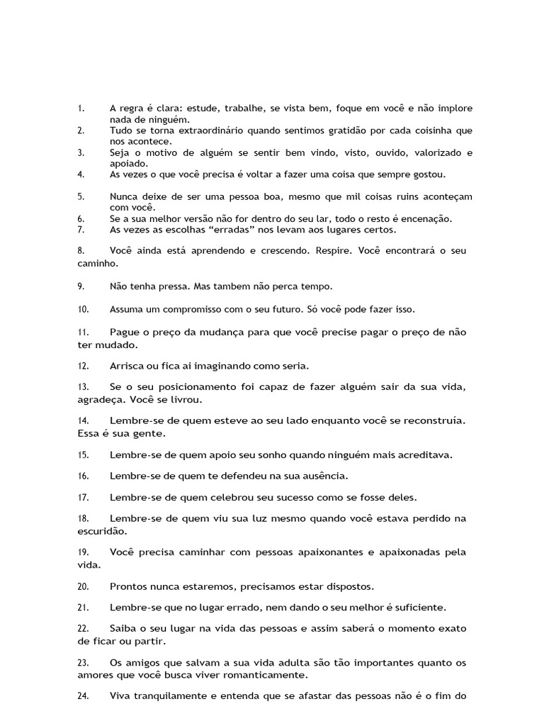 A Importância da Autenticidade e Coragem | PDF | Amor | Vida