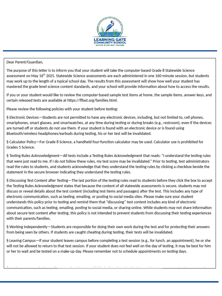 Grade 8 Science Assessment Details | PDF | Mobile Device