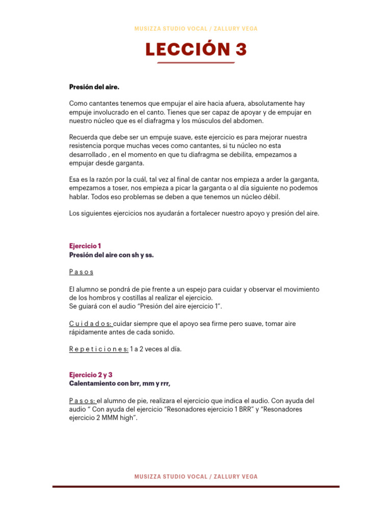 Lección 3 Vale | PDF