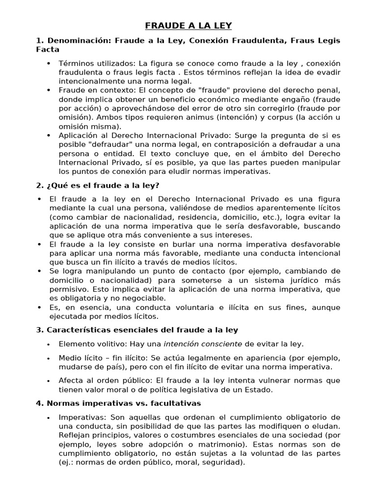 Fraude A La Ley | PDF | Fraude | Adopción
