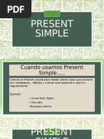 Reglas Presente Simple He She It | PDF
