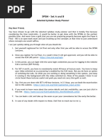 SPOM Study Guide for Sets C and D | PDF