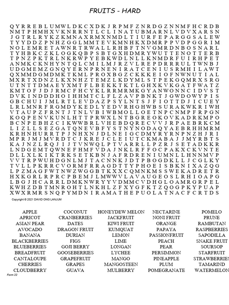 Main Fruits Hard 100-021 | PDF | Berry | Vegan Cuisine