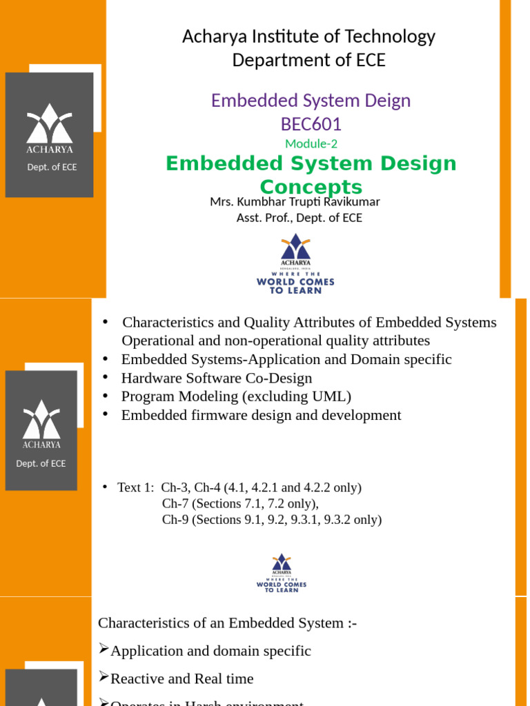 Embedded System Design Concepts | PDF | Embedded System | Microcontroller