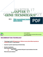 17.1 DNA Ant Technology Gene Cloning