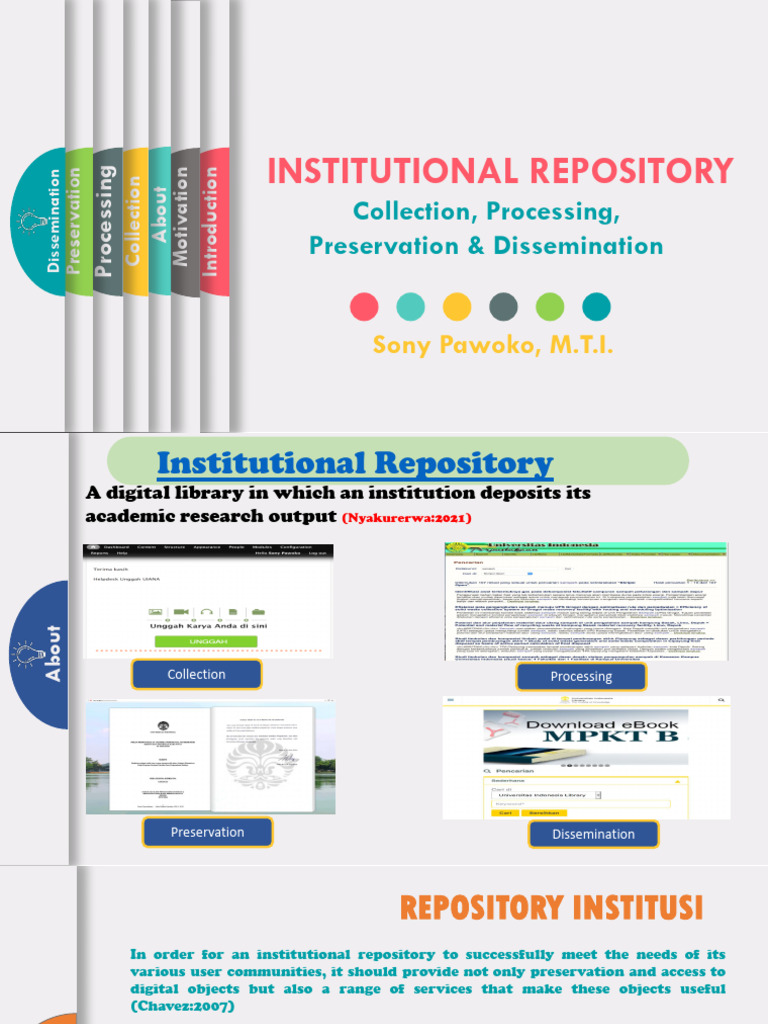Pengelolaan Repositori Institusi Digital | PDF