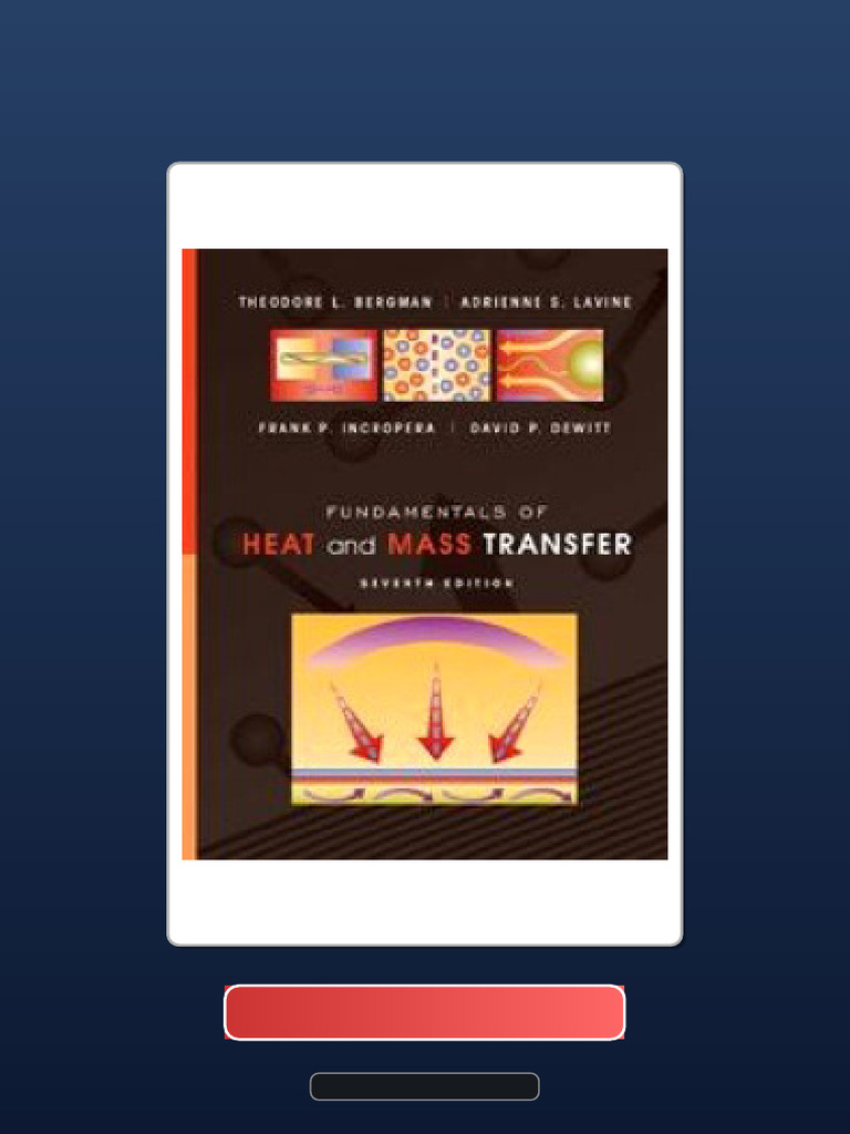 Immediate Access Fundamentals of Heat and Mass Transfer 7th Edition ...