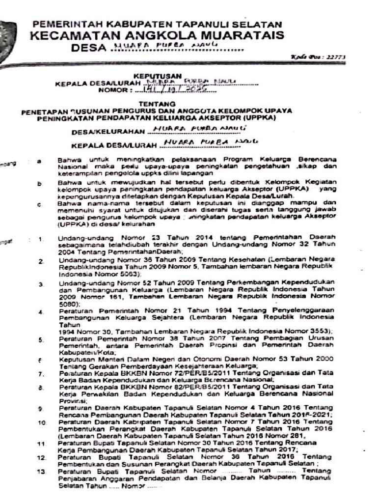 SK Uppka MP Nauli | PDF