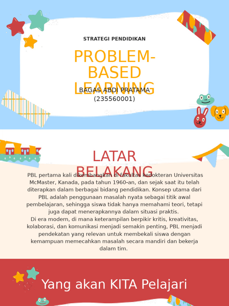 Problem Based Learning Bagassabdi | PDF