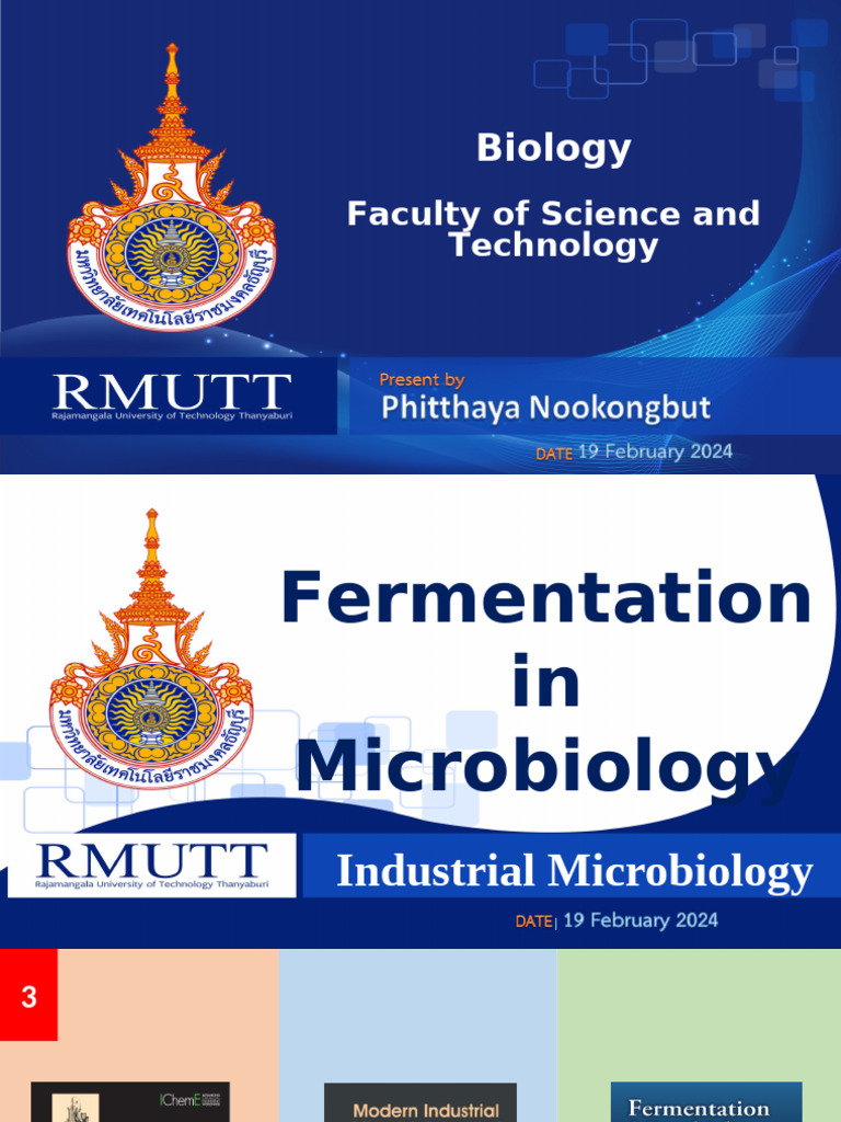 Fermentation Processes in Microbiology | PDF | Fermentation | Cellular ...