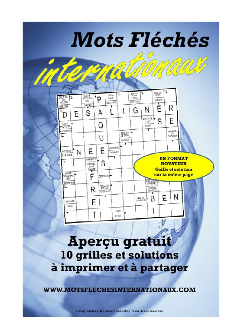 Document Envoye Par Une Ligne Mots Fleches
