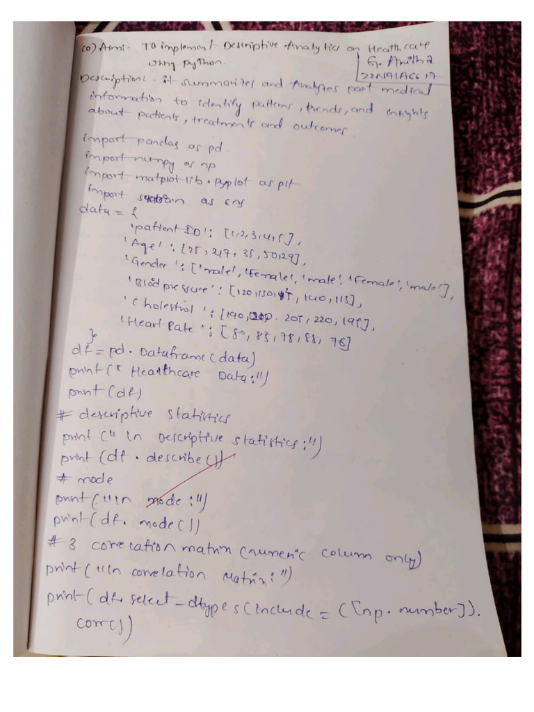 Da Lab Exp 10 | PDF