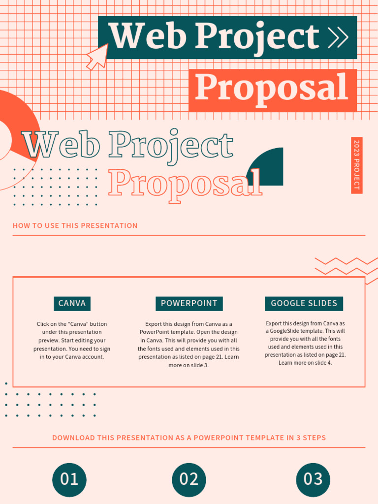 Red and Beige Bold Geometric Web Project Proposal | PDF | Swot Analysis ...