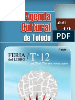 Agenda Cultural de Toledo Abril 2012