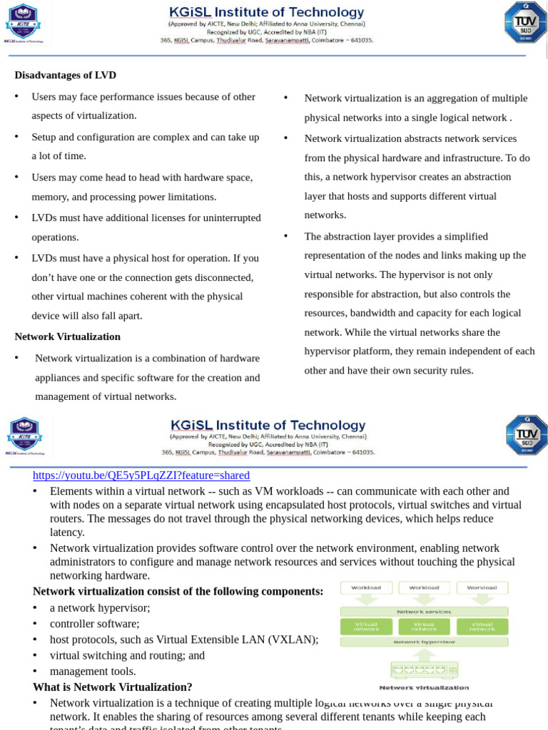 Unit-3.1 | PDF | Virtualization | Computer Network