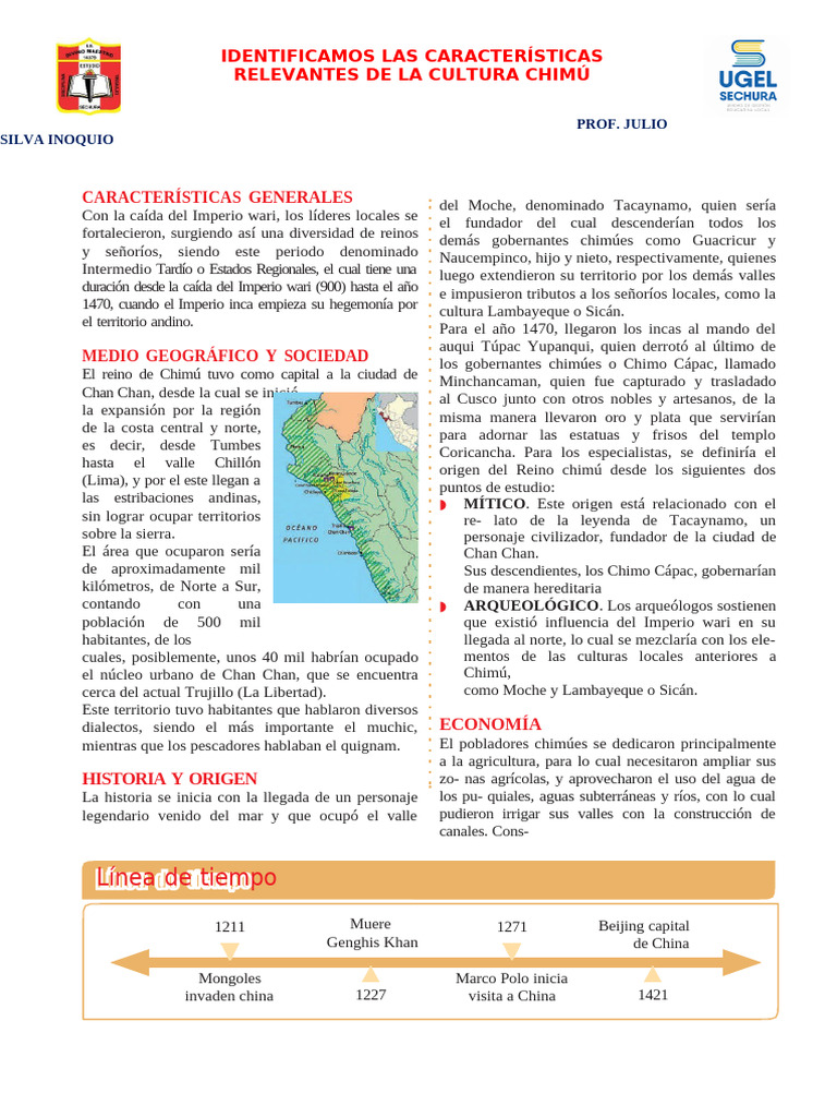 CHIMÚ | PDF | Imperio Inca