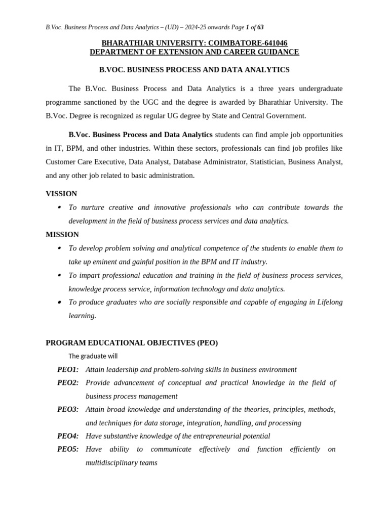 Bvoc Bps 2024 25 | PDF | Matrix (Mathematics) | Integral
