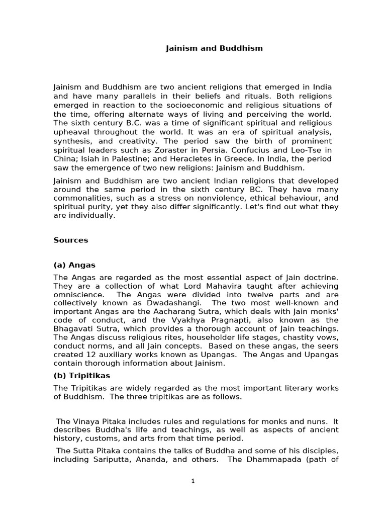 Factors in Jainism and Buddhism's Rise | PDF | Moksha | Ahimsa
