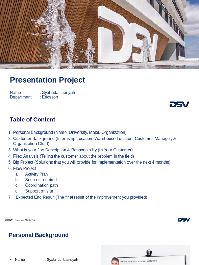 Template Presentasi Project Syabridal Liansyah DSV Pku English | PDF ...
