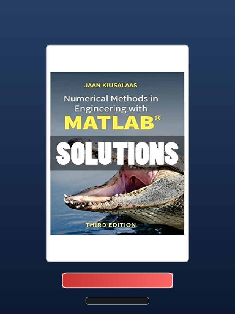 Verified pdf download numerical methods in engineering with matlab 3 ed