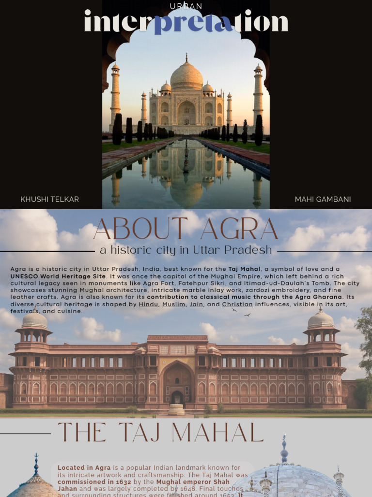 Agra: Mughal Empire Heritage Overview | PDF