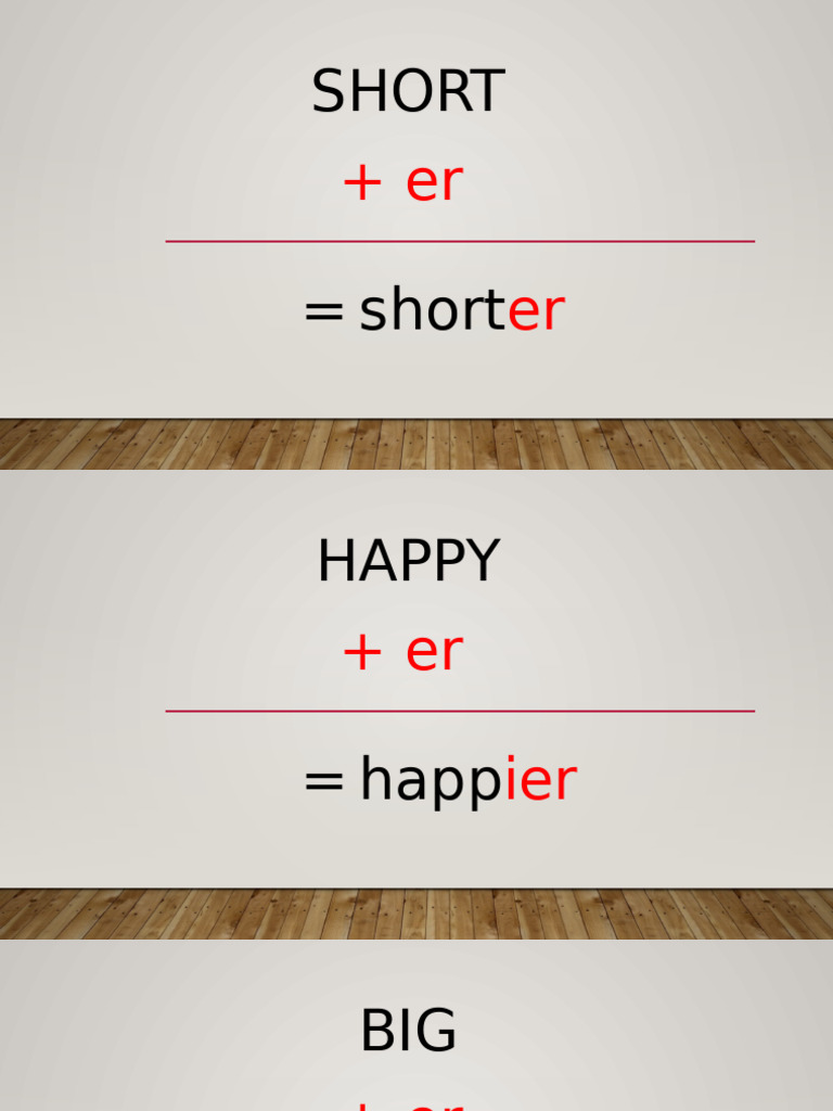 Comparisons | PDF