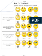 Feelings Survey for Students