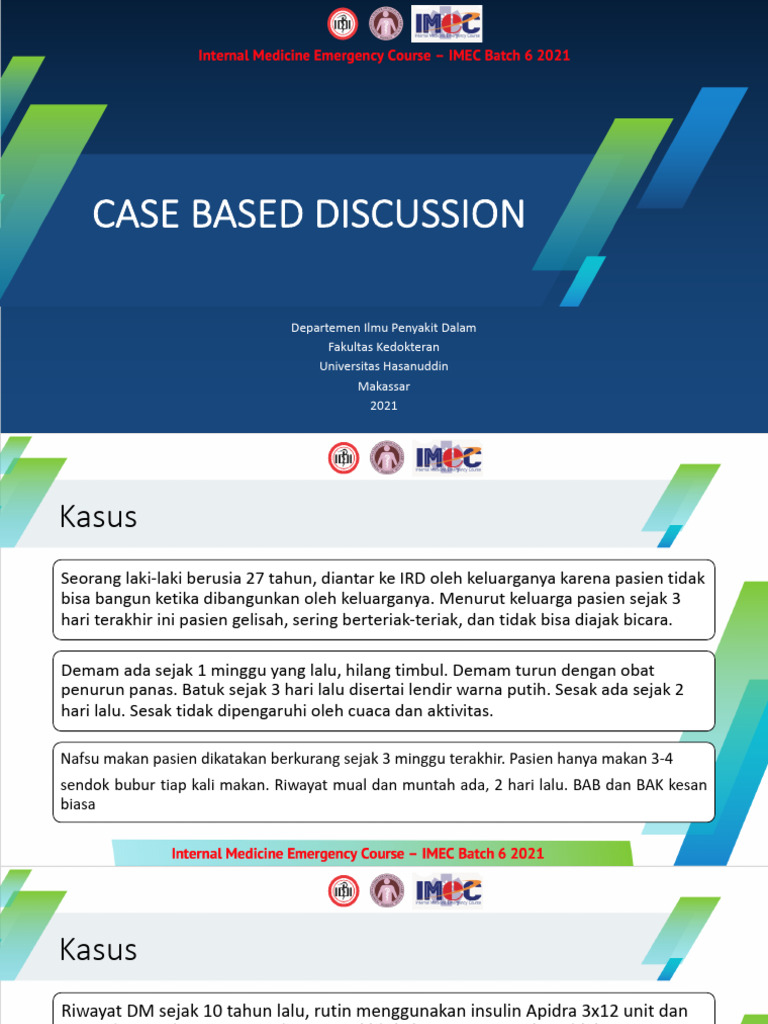 Case Based Discussion 2 | PDF