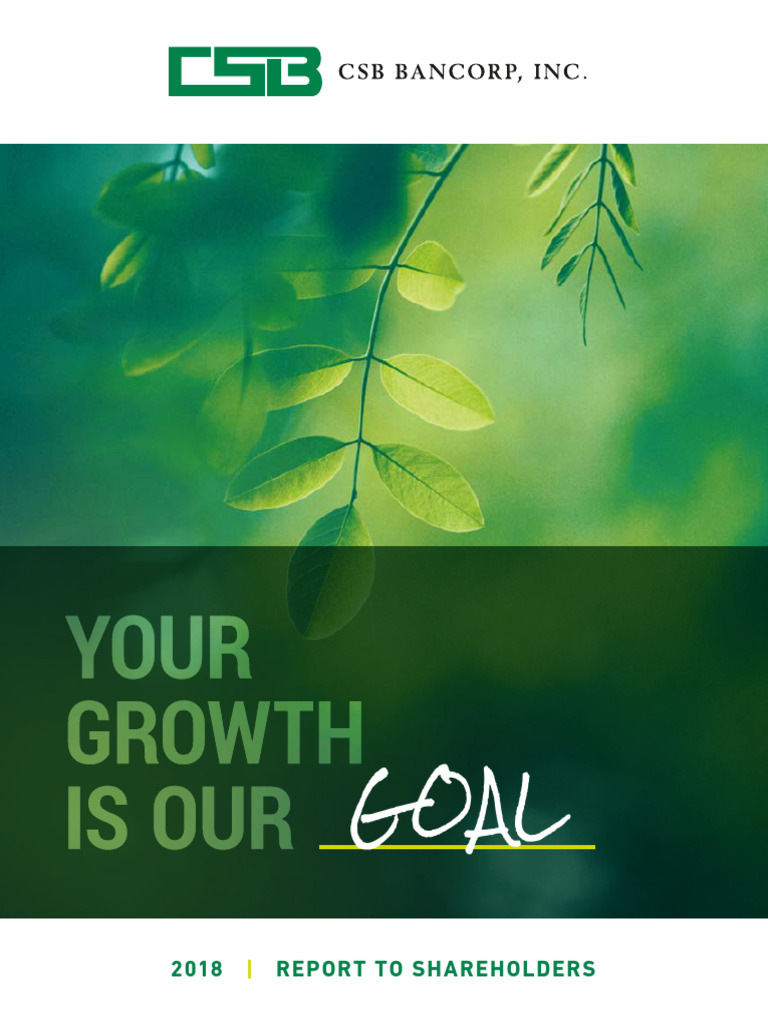 2018 Annual Report | PDF | Economic Growth | Dividend