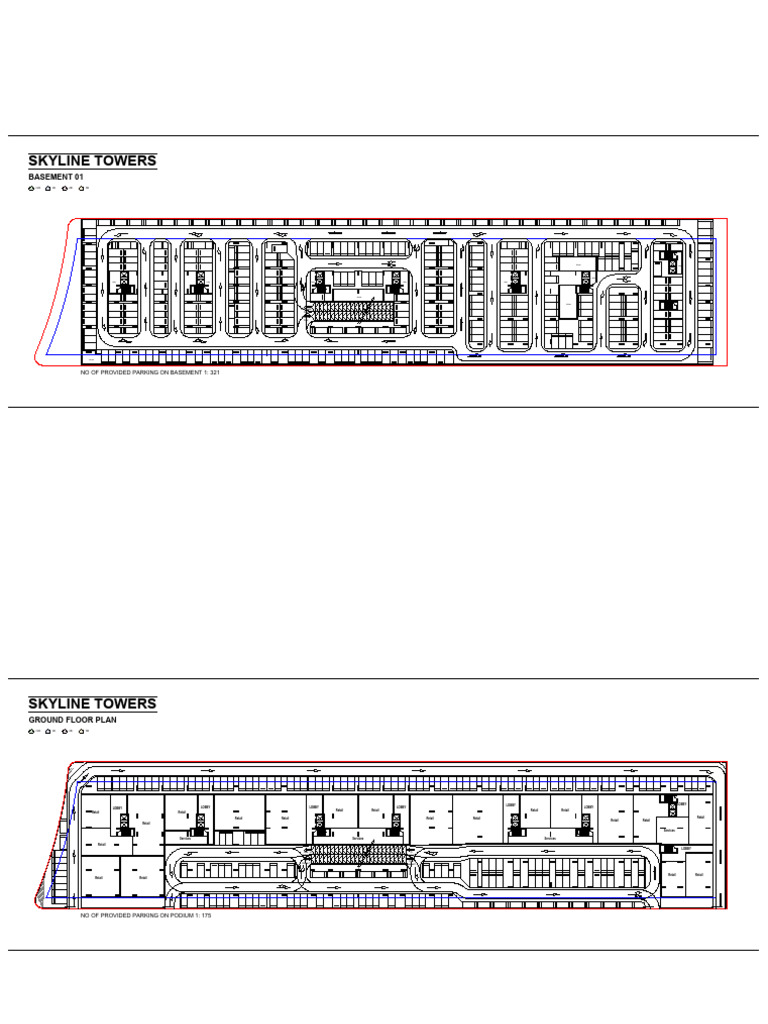 Skyline Towers Floor Plan Overview | PDF