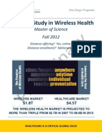 Master of Science Program For WH, Fall 2012