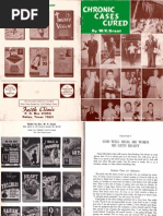 Chronic Cases Cured - Divine Healing Answers Vol. 1 by W. v. Grant, Sr
