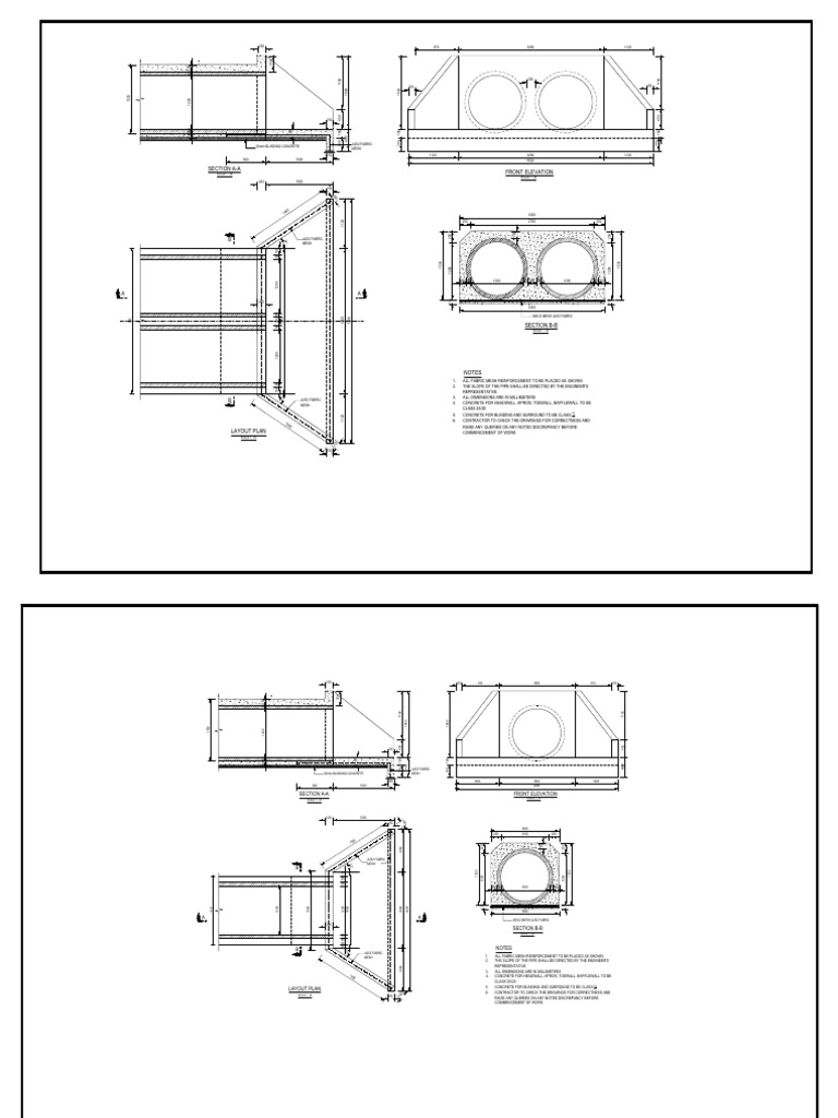 A252 Weld Mesh Fabric Layout Plan | PDF | Building Materials | Building ...