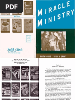 Miracle Ministry by W. v. Grant, SR