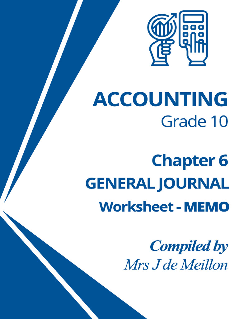 Grade 10 General Journal Worksheet | PDF | Debits And Credits | Credit