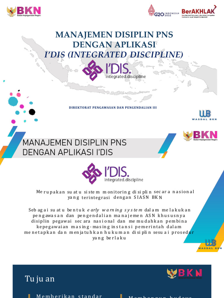Manajemen Disiplin PNS dengan I'DIS | PDF