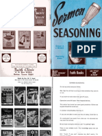 Sermon Seasoning - Power Packed Points by W. v. Grant, Sr