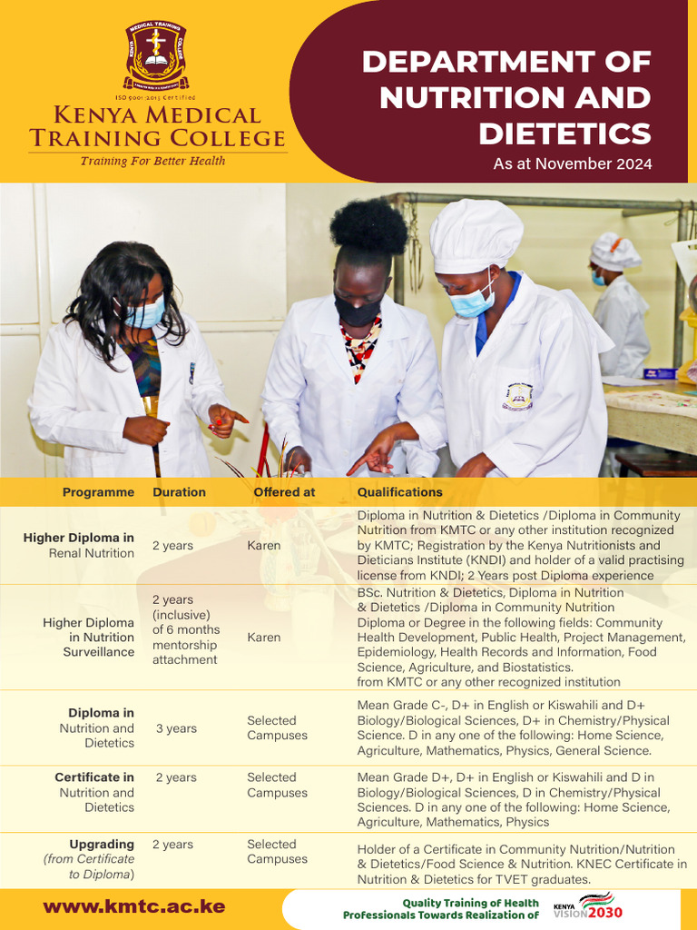 Department of Nutrition and Dietetics | PDF | Dietitian | Health Care