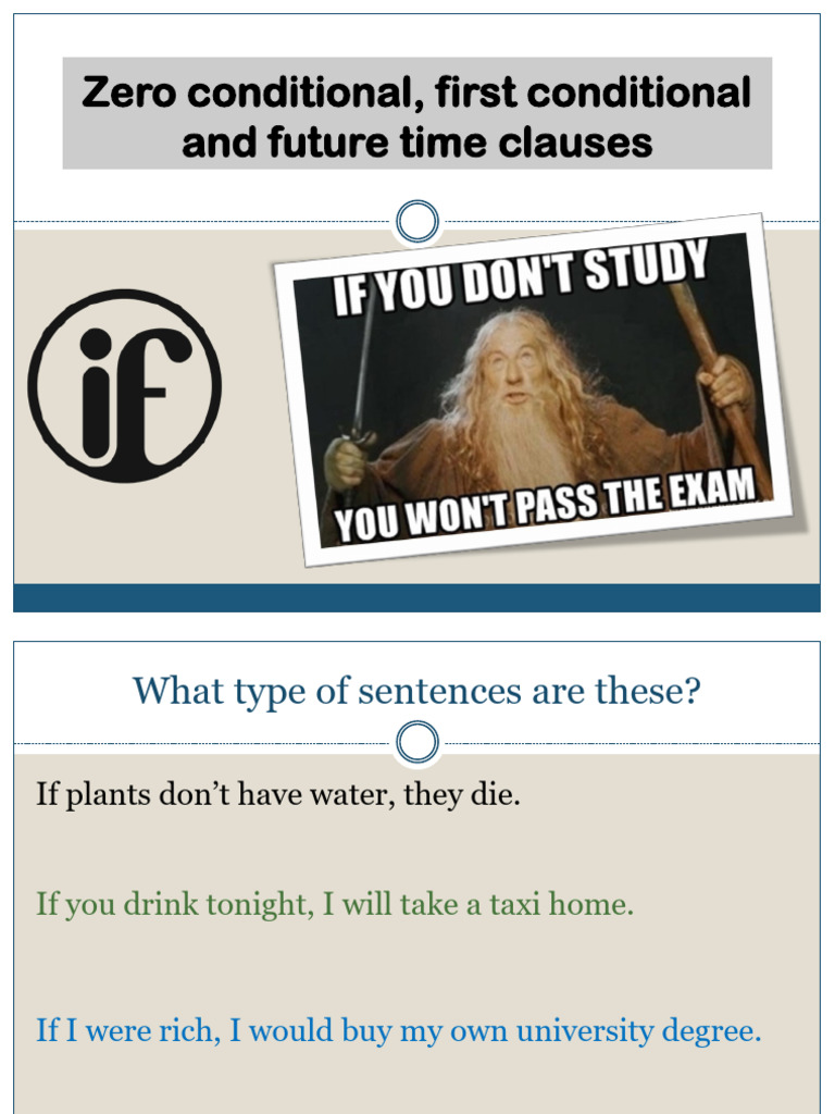 Understanding Conditionals and Future Clauses | PDF | Morphology | Syntax