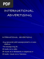 International Advertising