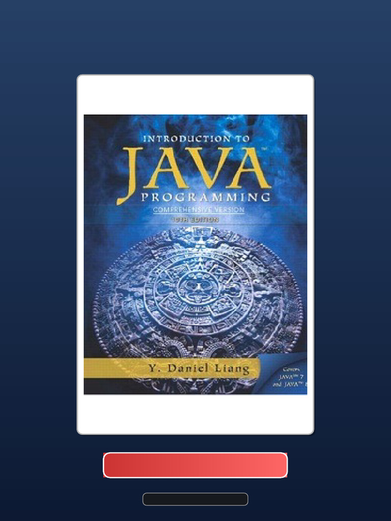 Immediate Access Intro to Java Programming Comprehensive Version 10th ...