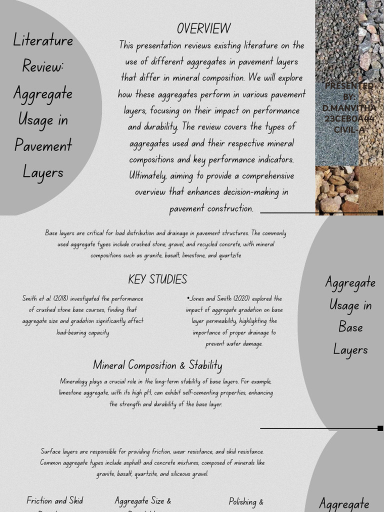 Aggregate Performance in Pavement Layers | PDF | Construction Aggregate ...