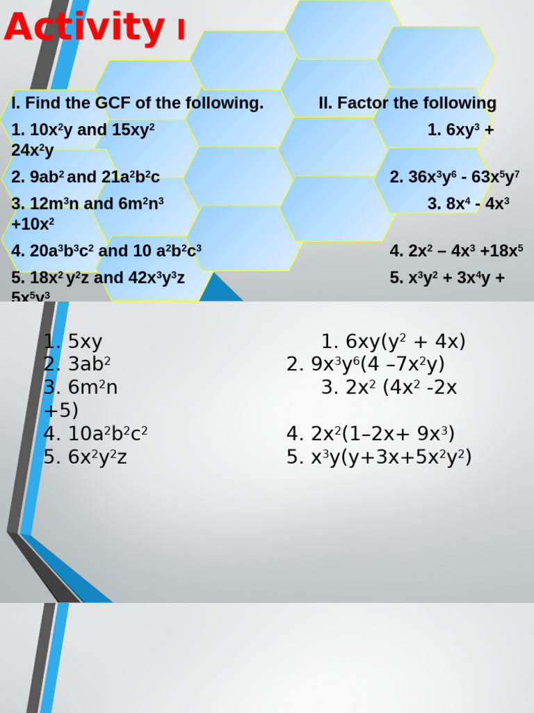 Math 8 q1 | PDF