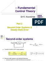 Fundamental Control Theory: DR K. Kouramas