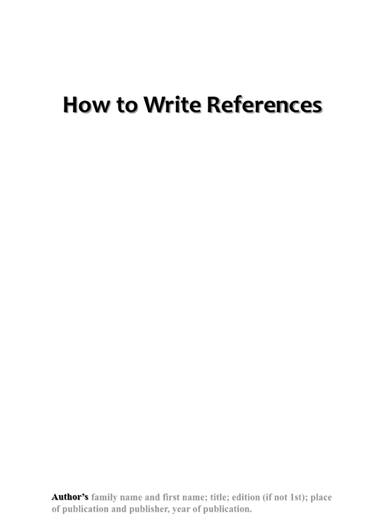 Harvard Referencing Guide | PDF
