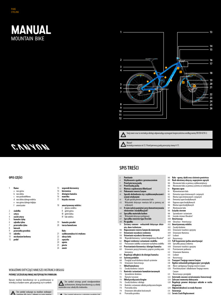 Manual: Mountain Bike | PDF
