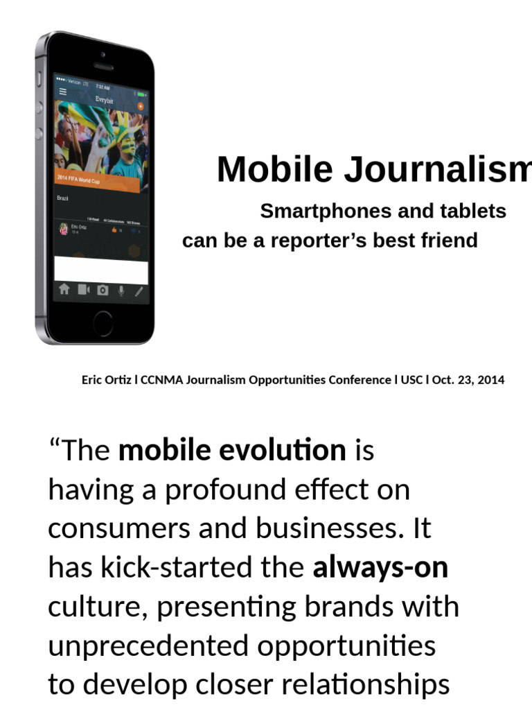 Mobilejournalism 141024203347 Conversion Gate02 | PDF | Smartphone ...
