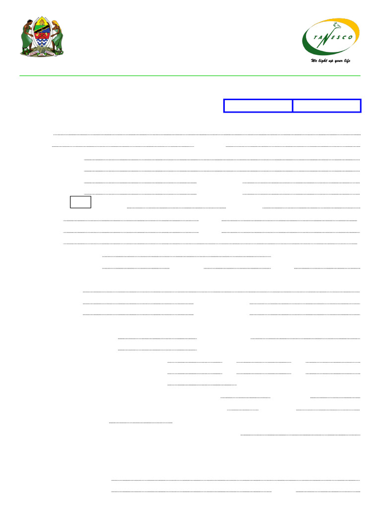 Power ApplicationForm | PDF | Electricity | Electrical Engineering