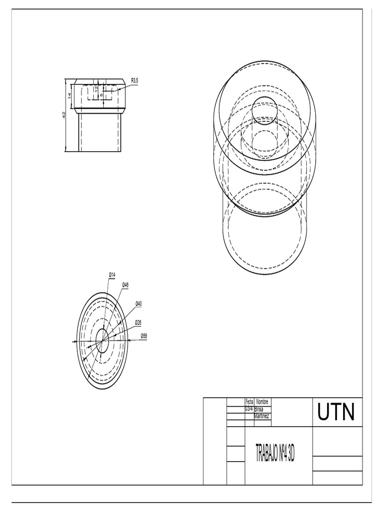 Trabajo 3D UTN - R3,5 Detalles Técnicos | PDF