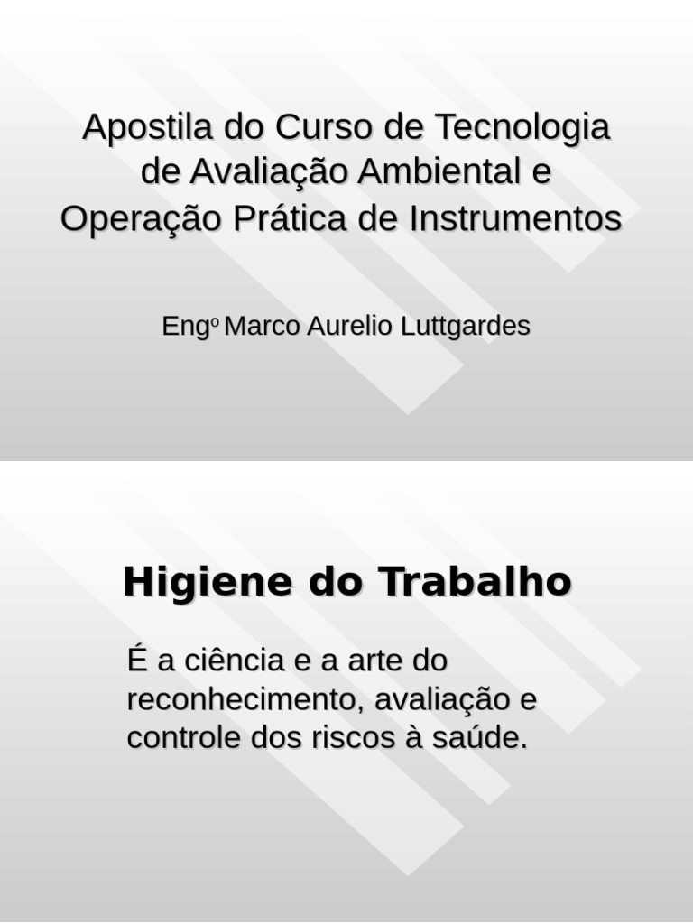 Apost. Avaliação Ambiental (Novo 1.2 - Bom) | PDF | Termômetro ...